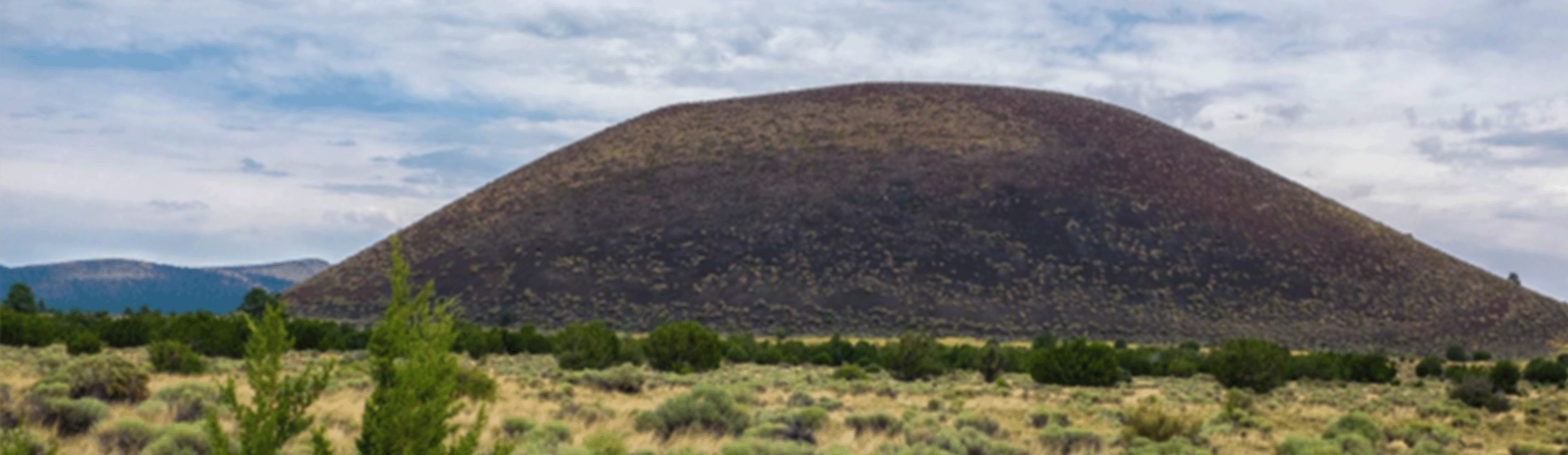 Photo of hill on Arizona Army National Guard Maroon Crater Artillery Range Site