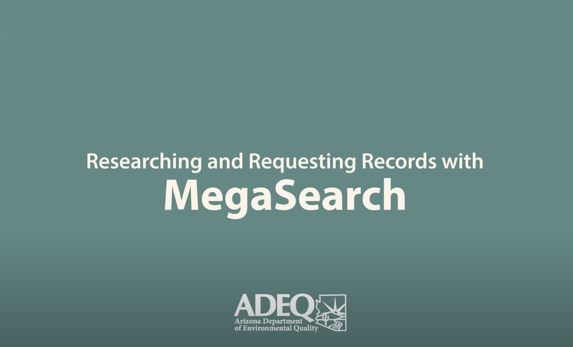 Megasearch | Researching and Requesting Records