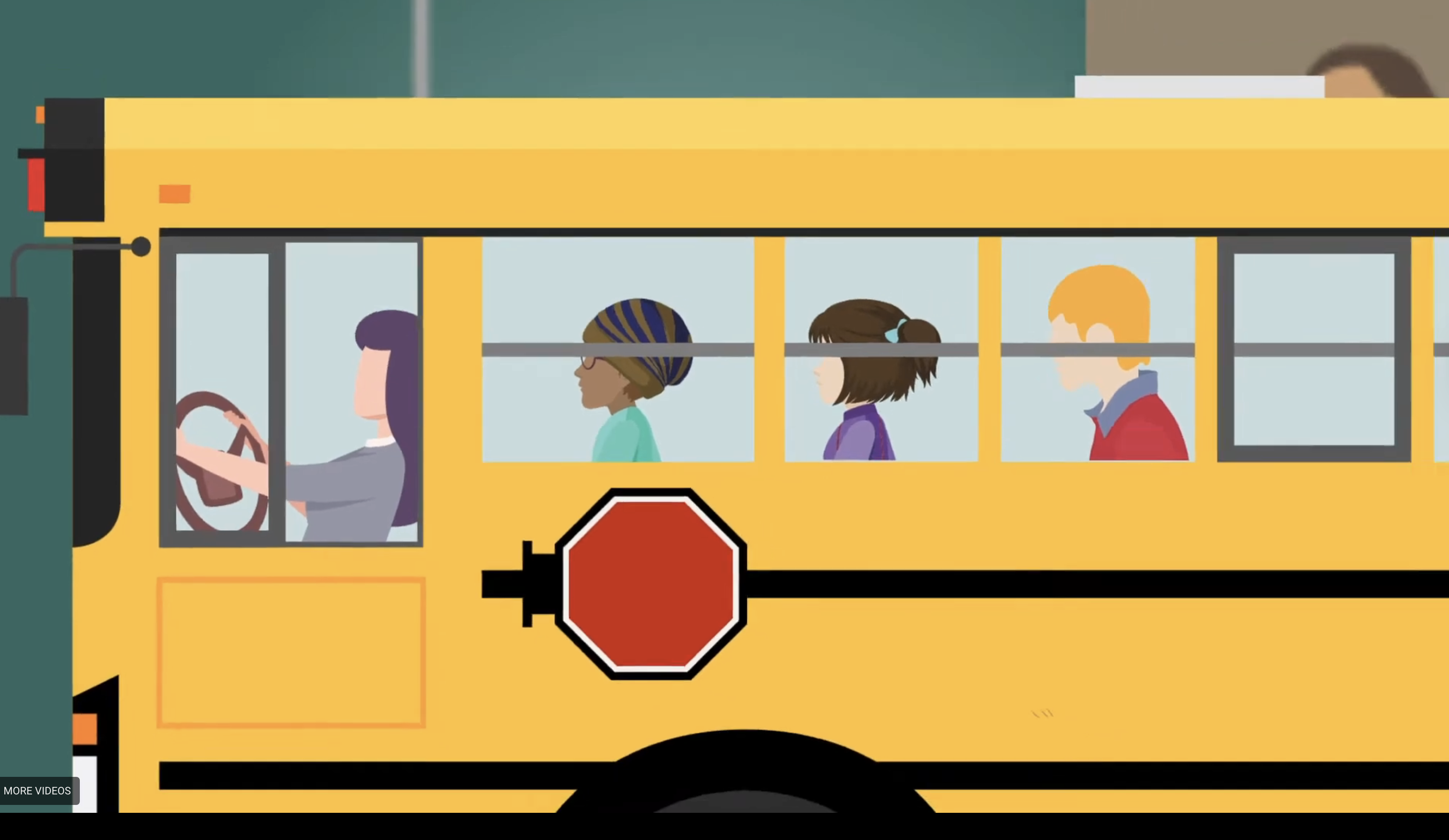 A diverse group of people thata is an illustration with text that reads Idle Reduction Together We Can Make a Difference video nd. aplay button to watch a video