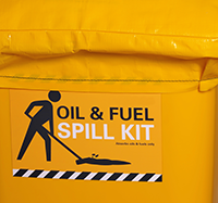 Image of a Oil Spill Kit (large yellow bag)